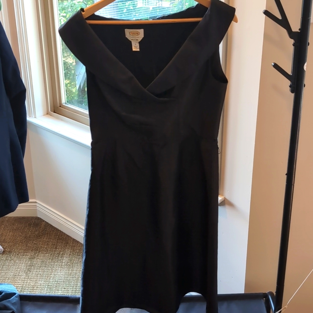 Silk Black formal Dress